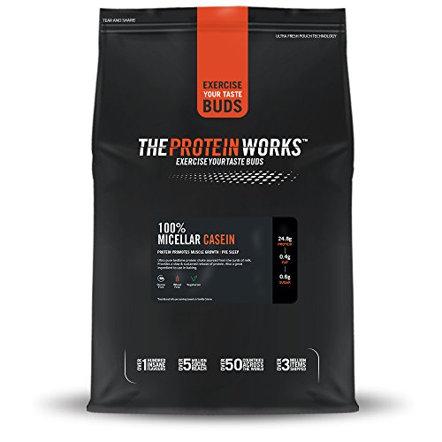 100% Caseína Micelar | Sabor Chocolate, 500 g | Proteína de liberación lenta para antes de dormir