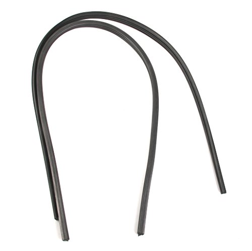 2x Universal Tira Goma de Limpiaparabrisas Hoja de Repuesto para Coche 6mm 28"