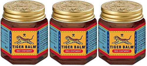 3 bálsamo de tigre rojo 21 g | Tigre Bálsamo Pomada Rojo