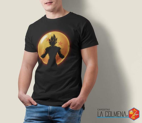 4523-Camiseta Premium,Super Saiyan Hero (ddjvigo)-XL