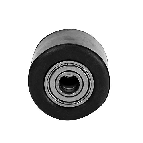 8 mm Rodillo de la polea del tensor de la polea de cadena, guía de la rueda del rodillo del tensor de cadena para la motocicleta motorizada de la bici del hoyo