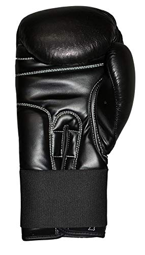 adidas adibc01 – Guantes de Boxeo para Hombre, Hombre, ADIBC01, Blanco y Negro