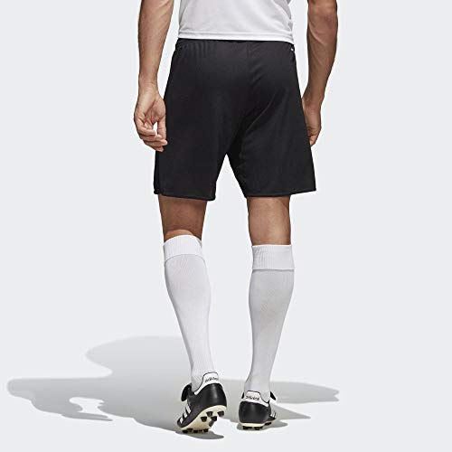 adidas Parma 16 Intenso Pantalones Cortos para Fútbol, Hombre, Negro/Blanco, S