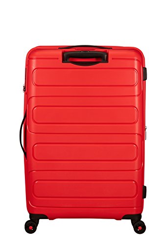 American Tourister Sunside Spinner 77 Expandible, 4.5 kg, 106/118 l, Rojo (Sunset Red)