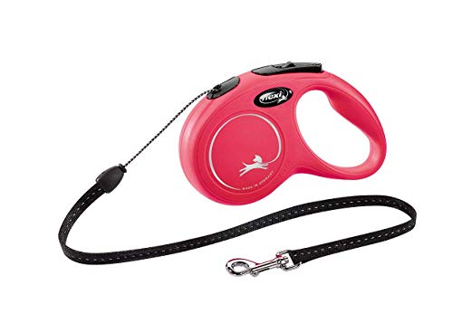 Arppe 2090010101 Flexi New Classic Cordon, 5 m, S, Rojo