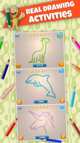 BeeArtist - Dibujos para Niños. Juego de dibujo. Juego para Dibujar con el dedo.