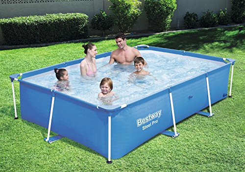 Bestway 56403 - Piscina Desmontable Tubular Infantil Steel Pro 259x170x61 cm