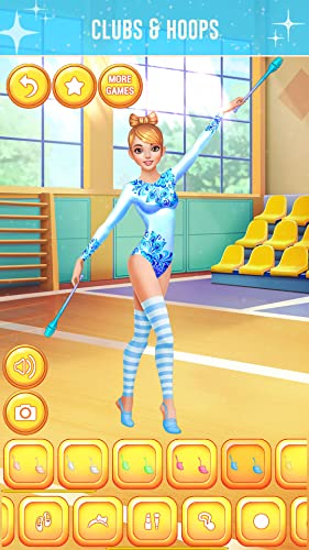 Chica Gimnasta - Juego de vestir