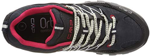 CMP Rigel, Zapatos de Low Rise Senderismo Mujer, Gris (Antracite-Off White 76uc), 36 EU