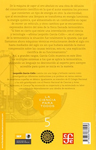 De La Máquina De Vapor Al Cero Absoluto. Calor Y Entropía (Ciencia)