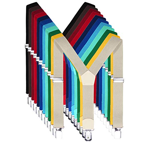 DonDon niños tirantes negro 2 cm estrecho longitud ajustable para una altura de 80 cm a 110 cm o sea 1-5 años