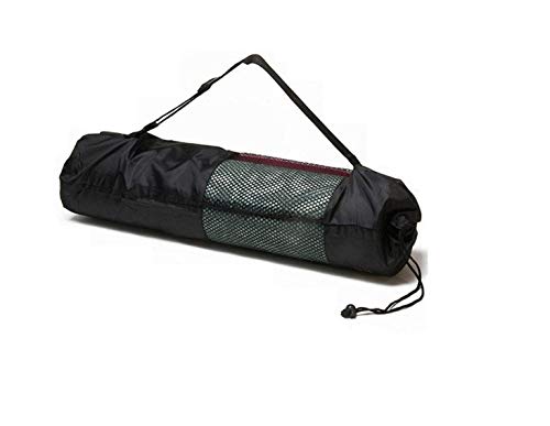 Ducomi - Bolsa para esterilla de yoga con correa ajustable, impermeable – Bolsa para alfombra de gimnasio y pilates – Bolsa funcional para colchonetas de yoga, regalo para mujer (90 x 30 cm)