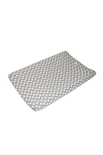 Fundas Bcn ® - F11/93002 - Funda Cambiador Bebé 70x50 Centímetros - De Algodón – Suave, Elástica Y Adaptable - Color FUN VIANTAGE STAR