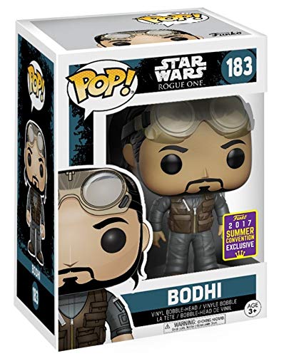 Funko- Figura de Star Wars Rogue One-Bodhi Rook-Sdcc Summer Convention, Multicolor, 14718