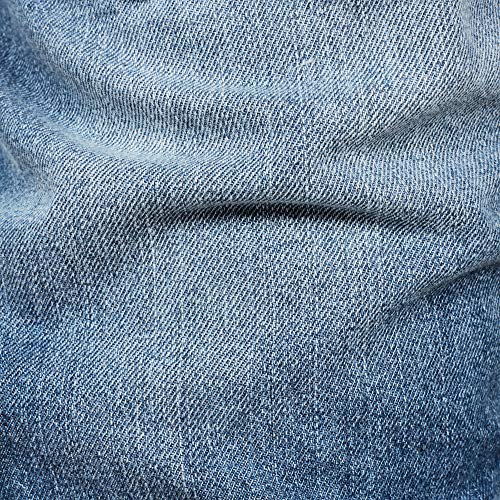 G-STAR RAW 3301 1/2 Pantalones Cortos, Azul (Medium Aged 071), 33 para Hombre