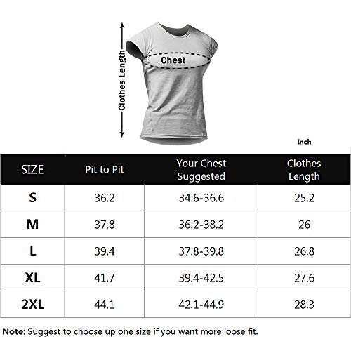 Hombres Atlético Playeras Camisetas Corto Manga Músculo Cortar para Culturismo Rutina de Ejercicio Formación Aptitud Tops Cuello Algodón