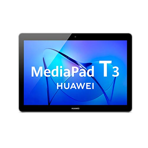 Huawei Mediapad T3 10 - Tableta 9.6", HD IPS, WiFi, Procesador Quad-Core Snapdragon 425, 2GB RAM, 16GB Memoria Interna, Android 7, color Gris