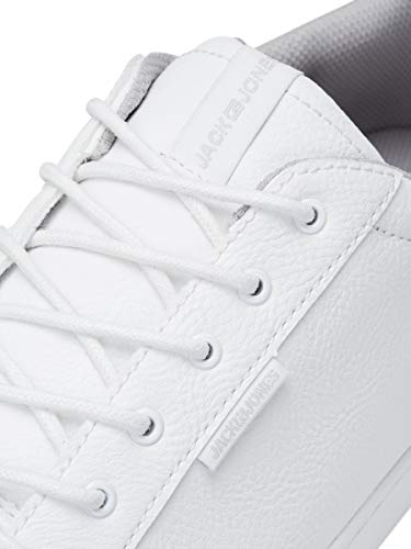 JACK & JONES Jfwtrent PU 19 Noos, Zapatillas Hombre, Blanco (Bright White Bright White), 43 EU