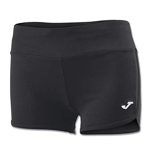 Joma Stella II Pantalones Cortos, Niñas, Negro, XS