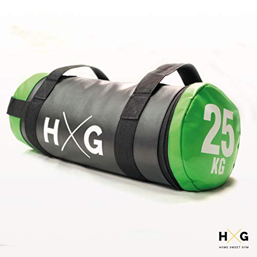 JOWY Bolsa Lastrada Crossfit de Piel Sintética 25 kg | Sandbag Bolsa de Arena Fitness Entrenamiento Funcional