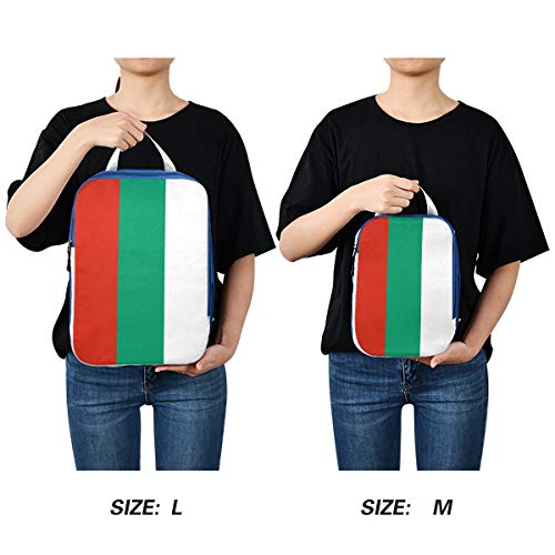 Juego de 3 Cubos de Embalaje de la Bandera de Bulgaria