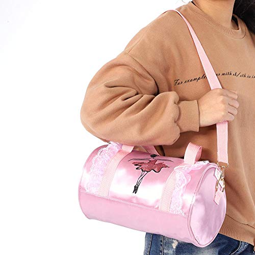 koulate Mochila de Ballet Infantil, Bolso de Baile con Vestido de Encaje Rosa para Bailarinas, niñas y niños (2#)