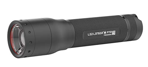 Led Lenser P7R - Linterna (Linterna de mano, Negro, IPX4, 1 lámpara(s), LED, 1000 lm)