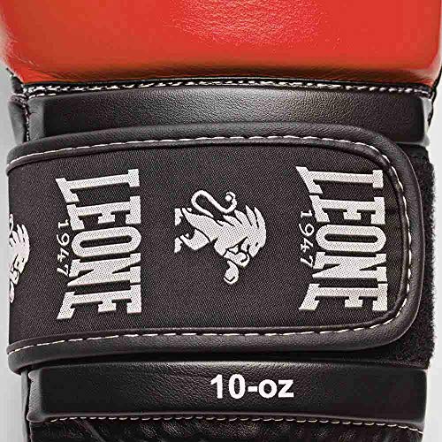 Leone 1947 Guantes de boxeo Ambassador GN207 rojo (16 oz)