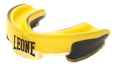 LEONE 1947 Pd513 - Protector bucal Unisex para Adulto, Unisex Adulto, PD513, Amarillo, Talla única