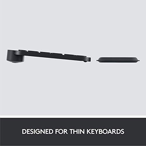 Logitech MX Palm Rest Soporte Premium Antideslizante para MX Keys, Negro
