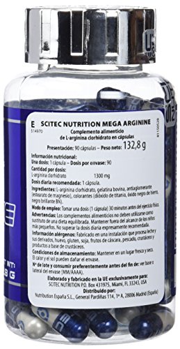 Mega Arginine 90 caps.