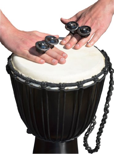 Meinl FJS1S-BK - Cascabeles de dedo para cajón (acero)