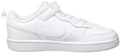 NIKE Court Borough Low 2, Sneaker Baby-Boys, White/White-White, 26 EU