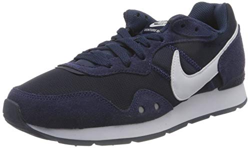 NIKE Venture Runner, Sneaker Hombre, Midnight Navy White Midnight Navy, 44 EU