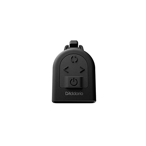 Planet Waves NS Micro Headstock Tuner - Sintonizador Ns de Guitarra con Pantalla Multicolor, Color Negro, Negro