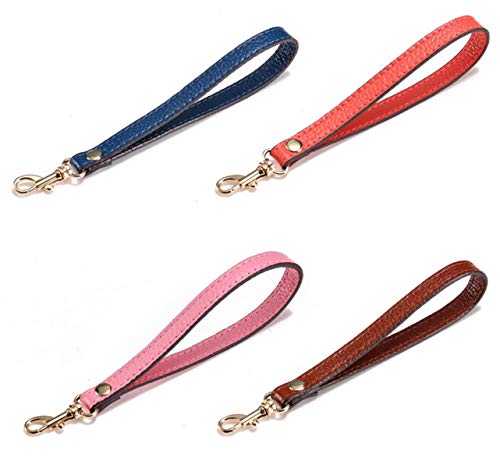Portátil Mujeres Hombres Bolso Correa Bolso DIY Reemplazo de Cuero Monedero Monedero Cinturón Mango Bolsa Accesorios de Piezas Rojo