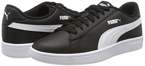 PUMA Smash V2 L, Zapatillas Unisex Adulto, Negro Black White, 41 EU