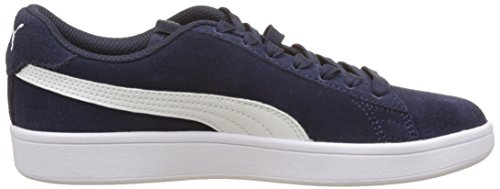 PUMA Smash v2, Zapatillas Unisex Adulto, Azul (Peacoat White), 45 EU