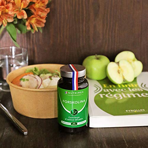 Quemagrasas Natural Adelgazante Termogenico Adelgazar Potente Forskolina Fat Burner Natural Acelera el Metabolismo Capsulas vegetales Fabricado en FRANCIA - Perder Peso Rapido SIN Efecto Rebote !!