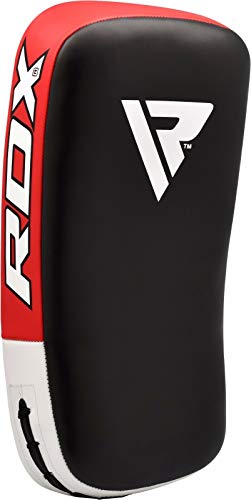 RDX MMA Boxeo Escudo Artes Muay Thai Marciales Paos Manoplas Entrenamiento Segunda Mano Patada Pad (Esto Se Vende como Solo Artículo)