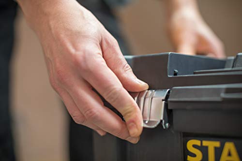 STANLEY STST1-80151 - Taller móvil para herramientas 3 en 1 con cierres metálicos, capacidad 20 kg