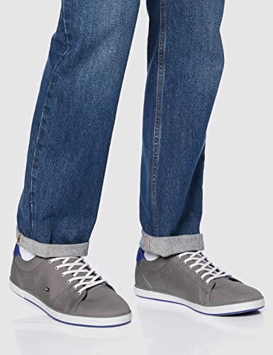 Tommy Hilfiger H2285arlow 1d, Zapatillas Hombre, Gris, 46 EU