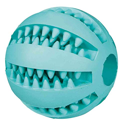 TRIXIE Pelota Mentolada Denta Fun, Caucho Natural, ø5 cm, Perro