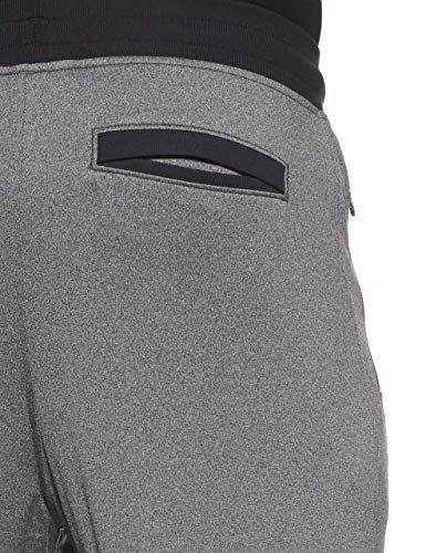 Under Armour Sportstyle Tricot Jogger Pantalones, Hombre, Gris (Carbon Heather/Black (090), S