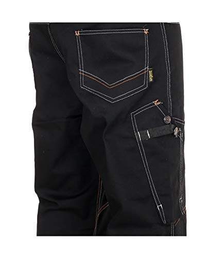 Urgent URG-B - Pantalón de trabajo (315 g/m²) Negro 52