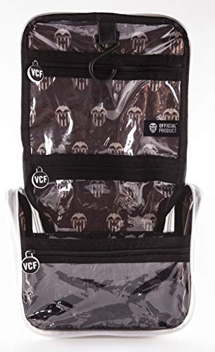 Valencia Club de Fútbol - Pack de Viaje Maleta y Accesorios - Producto Oficial del Equipo Temporada 19/20. Incluye Almohada Cervical, Organizador de Equipaje, Neceser, Antifaz y Etiqueta de Equipaje.