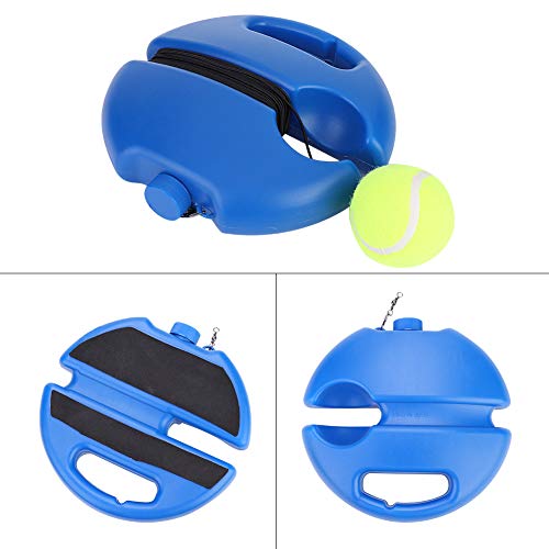 VGEBY Base de Tenis, Autoaprendizaje Herramienta de Entrenador de Tenis con Base de Poder de Rebote de Tenis con Pelota de Tenis