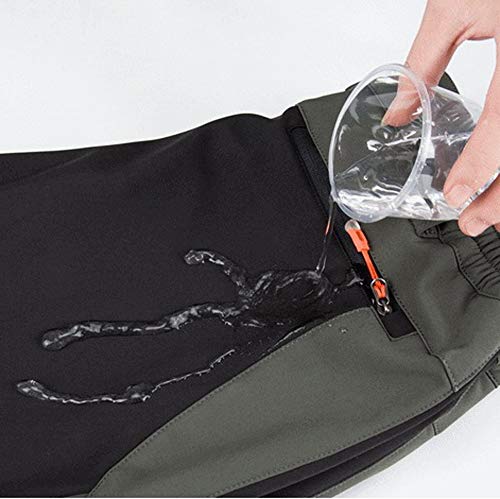 waotier Pantalone Hombres Pareja Impermeable A Prueba de Viento Senderismo al Aire Libre Cálido Invierno Pantalones Rectos Gruesos Pantalones al Aire Libre