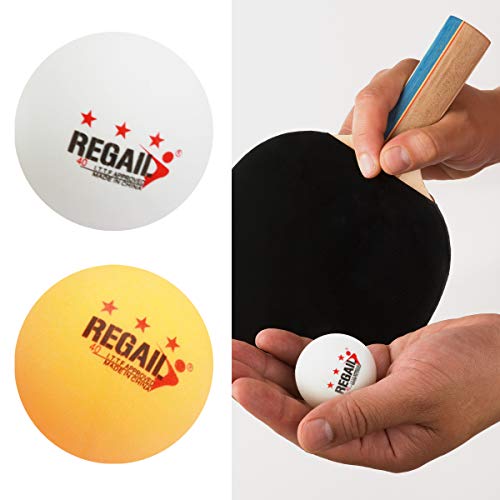 Yinuoday 6Pcs Pelota de Tenis de Mesa Pelotas de Ping Pong Pelota de Tenis de Mesa Juegos de Interior Al Aire Libre