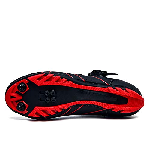 Zapatillas de Ciclismo MTB para Hombres Mujer Zapatillas Ciclismo Carretera Zapatillas de Bicicleta Antideslizantes Respirables Zapatillas de Ciclismo Montaña